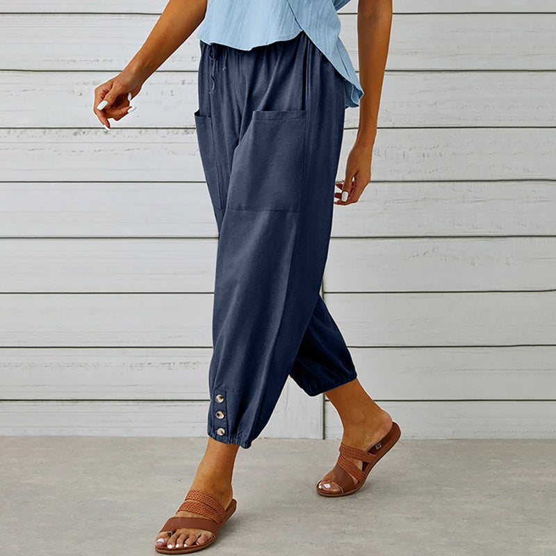 Daniela – Pantalon décontracté et confortable pour femmes, parfait pour le quotidien