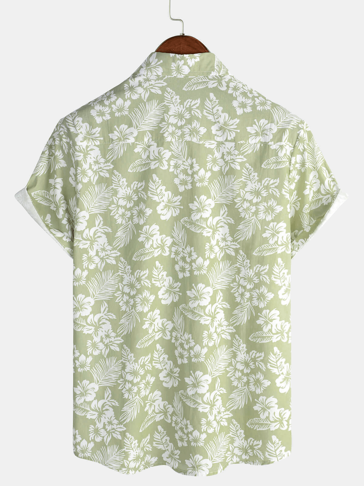 Mathieu – Chemise hawaïenne élégante à manches courtes avec motif floral raffiné
