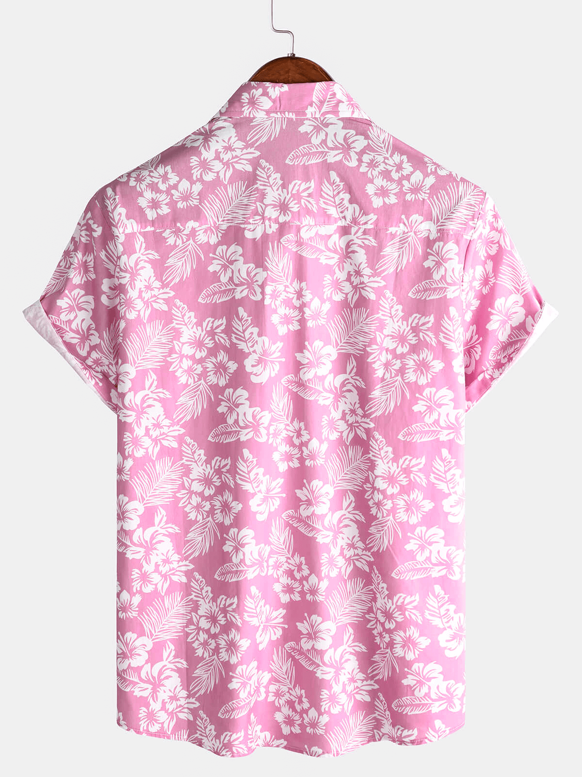 Mathieu – Chemise hawaïenne élégante à manches courtes avec motif floral raffiné