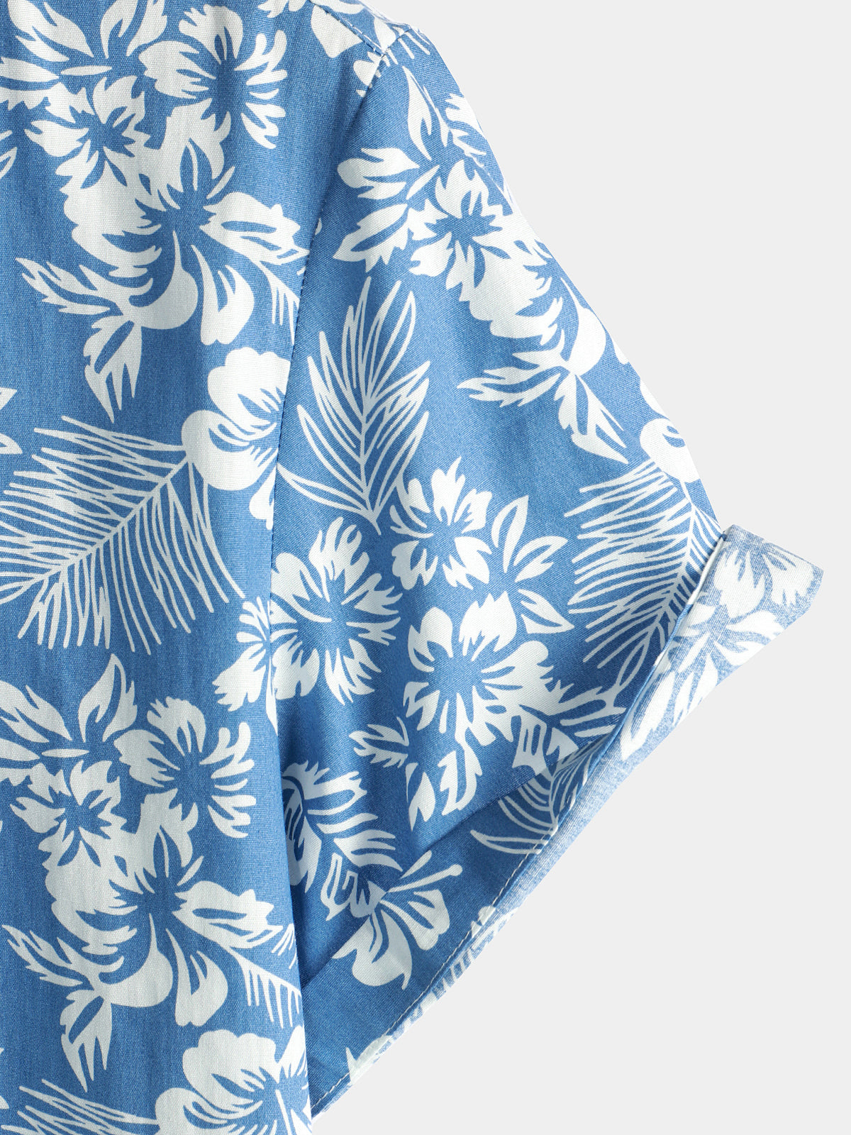 Mathieu – Chemise hawaïenne élégante à manches courtes avec motif floral raffiné