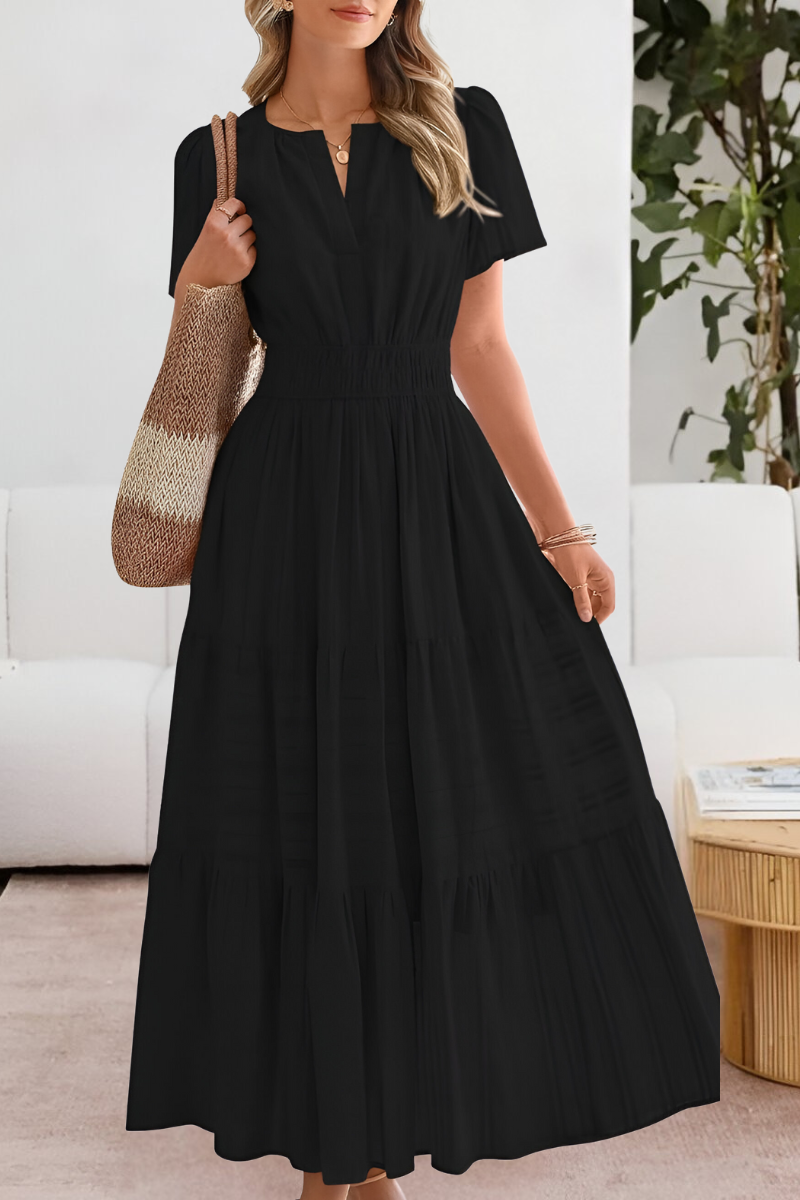 Emma | Robe d'été boho chic Stilvolle Breeze pour un look d'été détendu et élégant