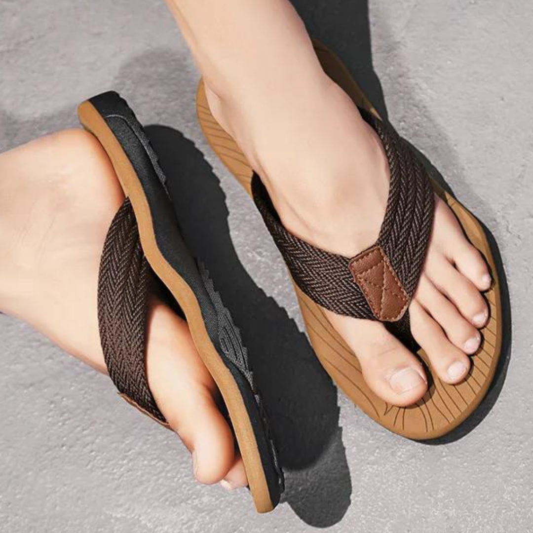 Émile – Chaussons à doigts élégants pour homme, offrant confort et maintien optimal