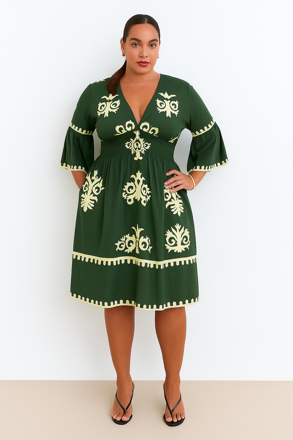 Alira | Robe bohème d'été respirante pour un look d'été élégant et décontracté