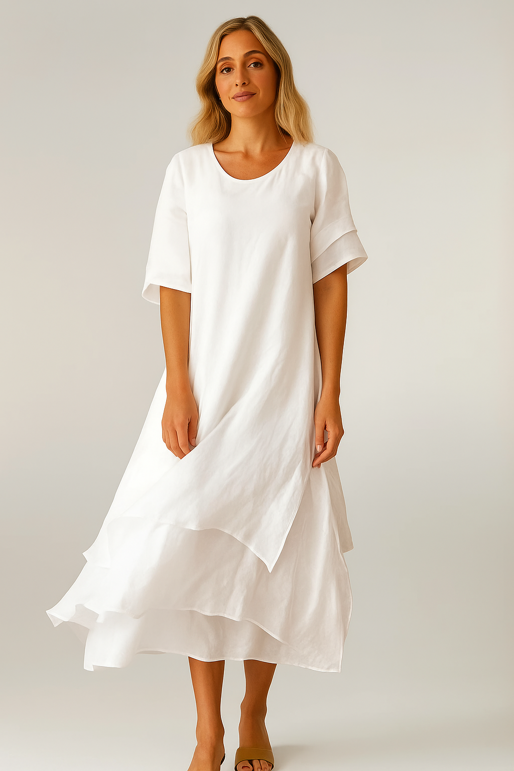 Serenity | Robe fluide élégante pour un look sophistiqué