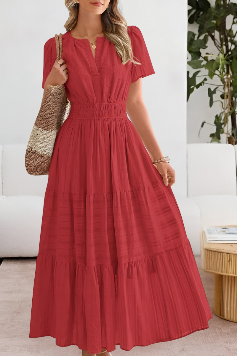Emma | Robe d'été boho chic Stilvolle Breeze pour un look d'été détendu et élégant