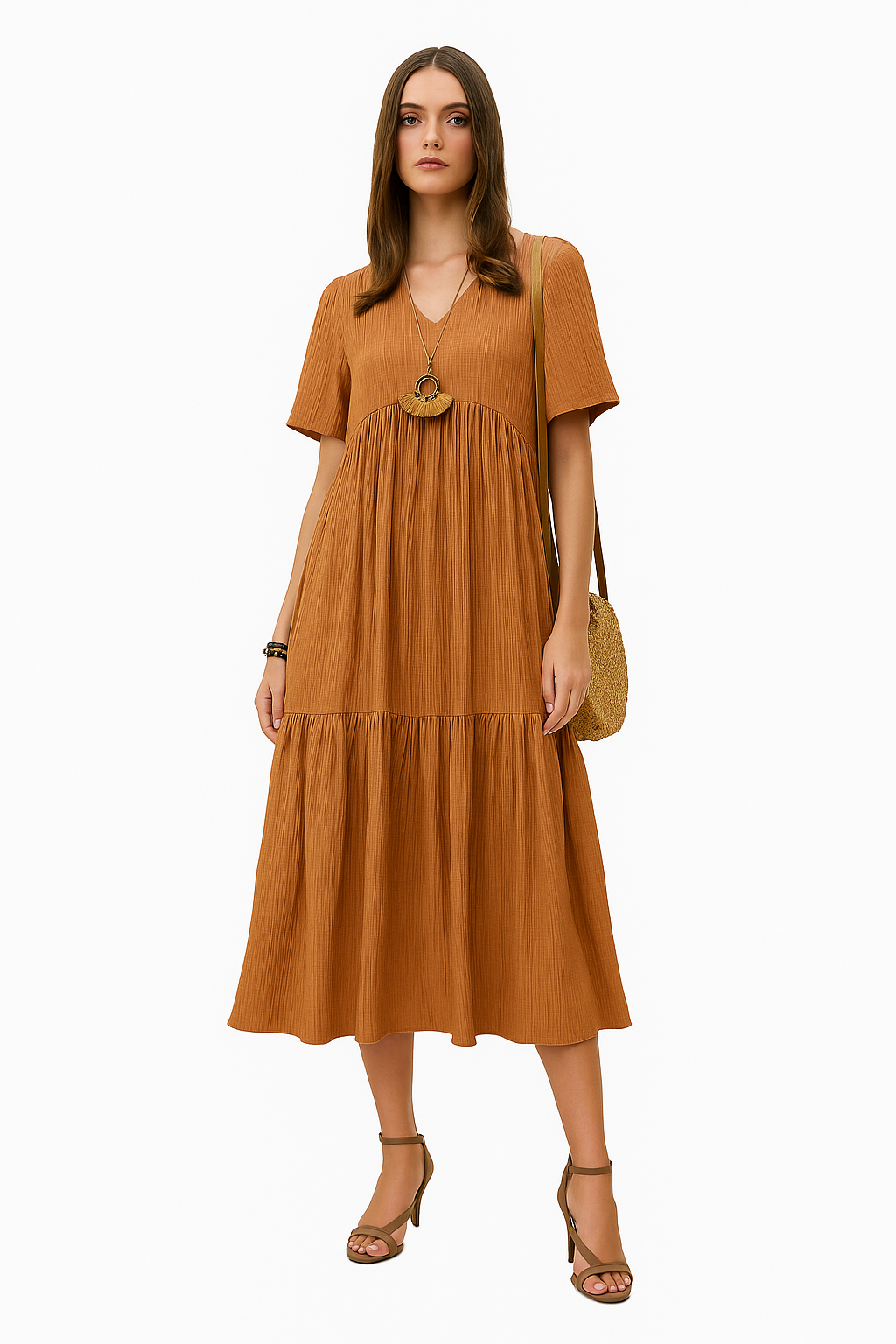 Enora - Robe élégante et flatteuse, mettant parfaitement en valeur votre taille