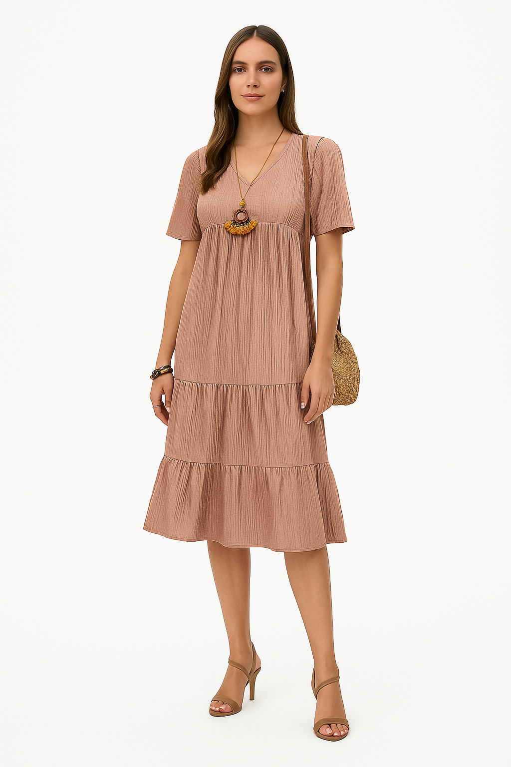 Enora - Robe élégante et flatteuse, mettant parfaitement en valeur votre taille