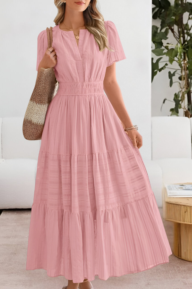 Emma | Robe d'été boho chic Stilvolle Breeze pour un look d'été détendu et élégant