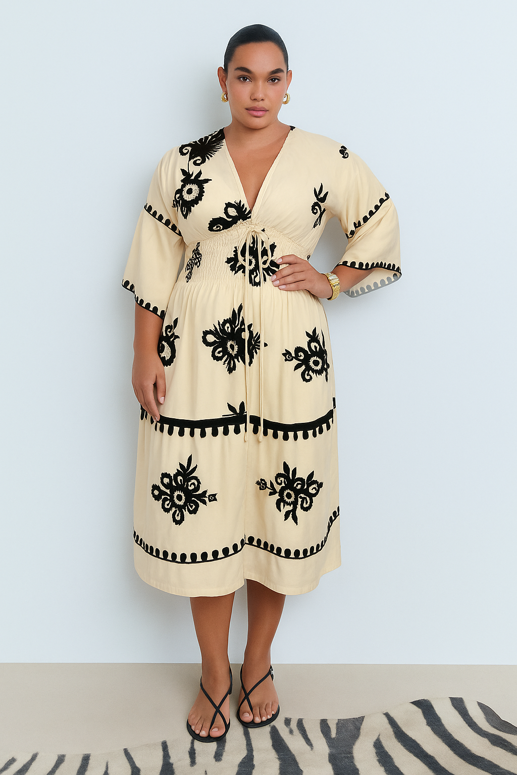Alira | Robe bohème d'été respirante pour un look d'été élégant et décontracté
