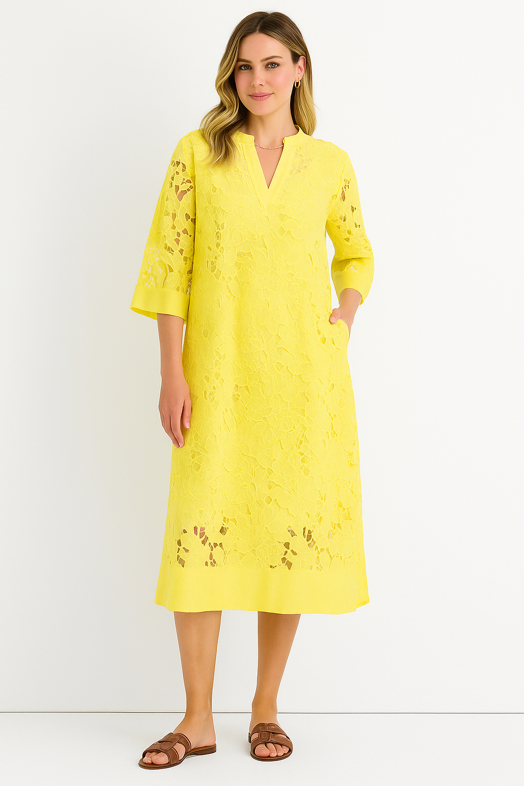 Juliette | Robe Midi Charmante et Élégante pour un Style Sophistiqué