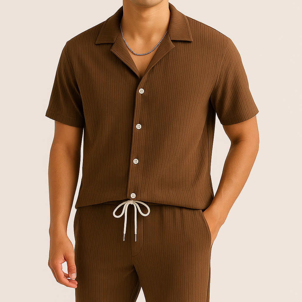 Mathis – Ensemble décontracté en lin ultra-confortable pour hommes
