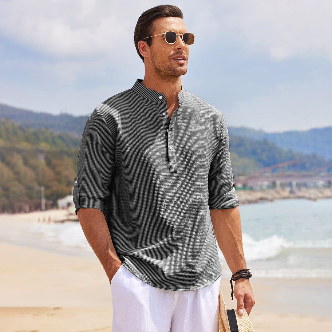 Thomas – Chemise élégante pour le printemps et l'été, parfaite pour les loisirs et le quotidien