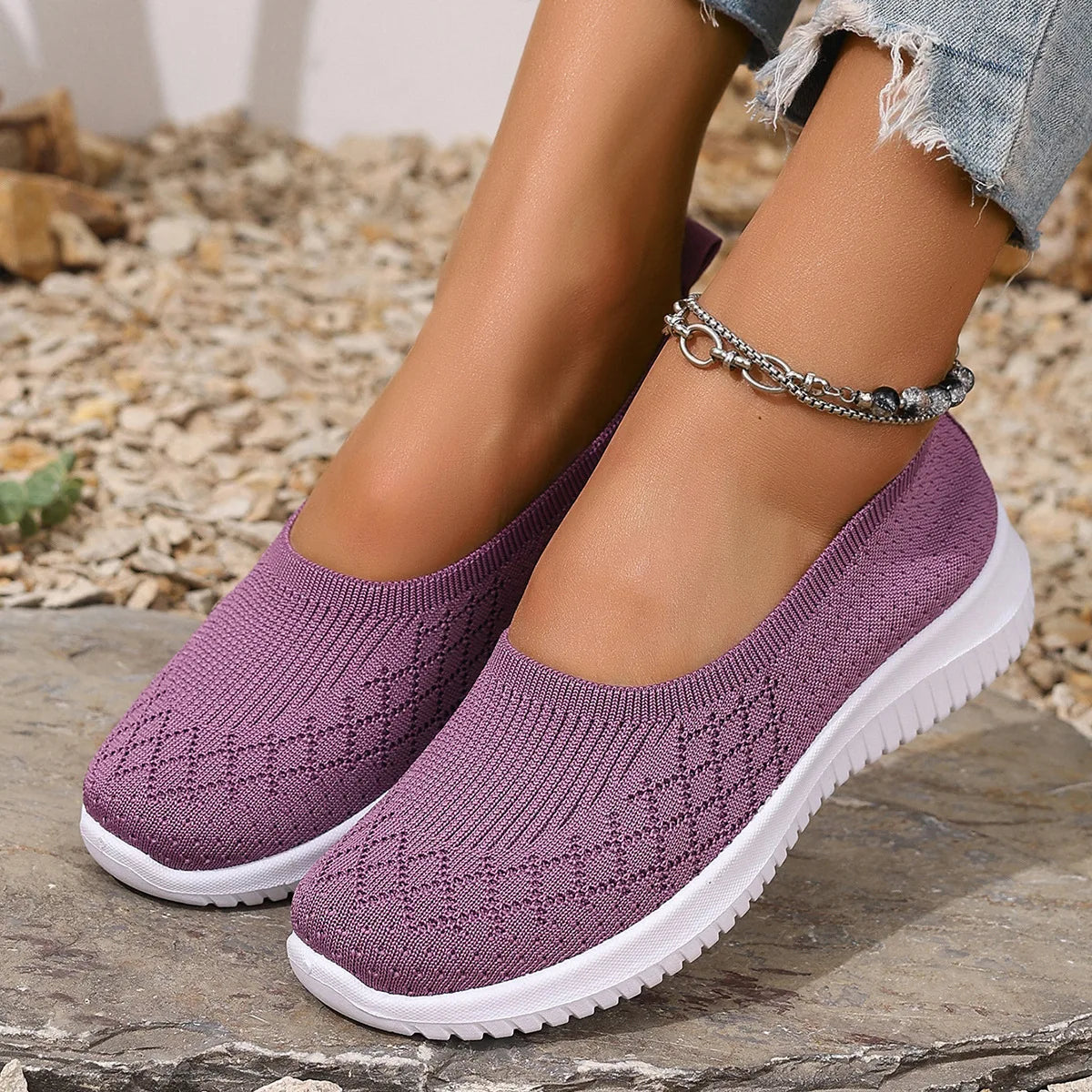 Sofina - Chaussons Confortables, Respirants et Antidérapants pour un Confort Inégalé
