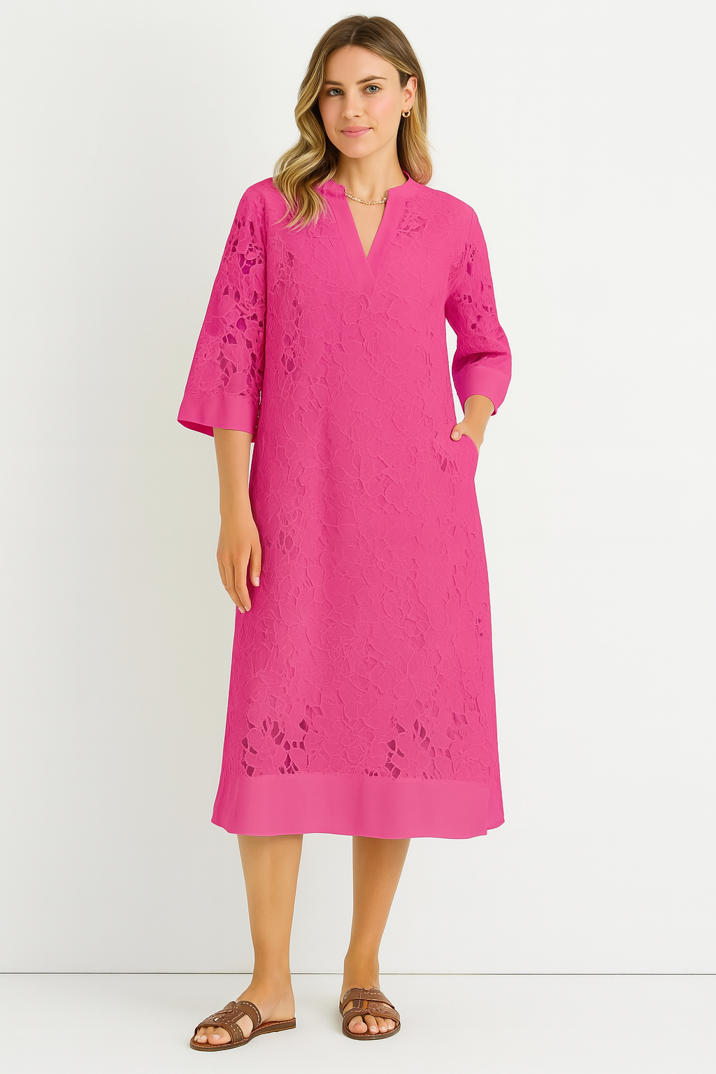 Juliette | Robe Midi Charmante et Élégante pour un Style Sophistiqué