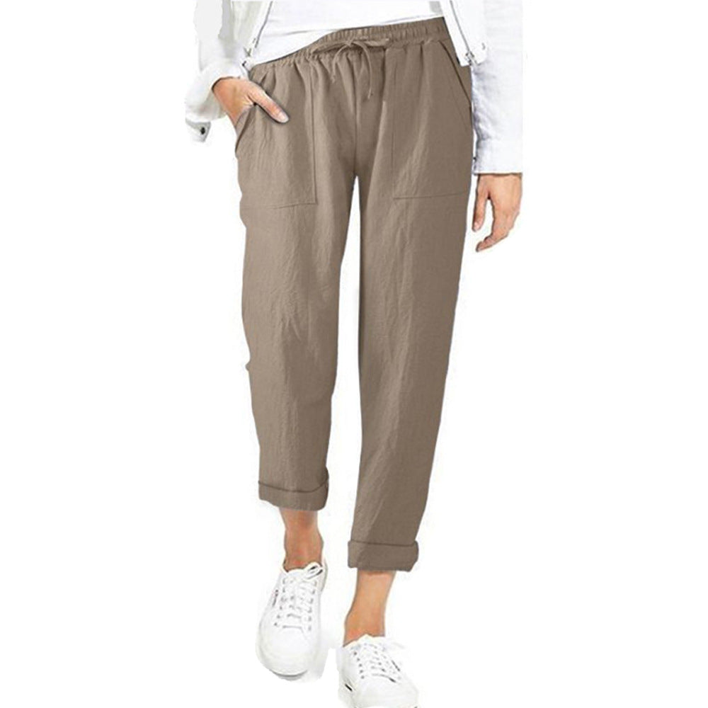 Élise – Pantalon de détente confortable et respirant avec ceinture élastique pour un confort optimal