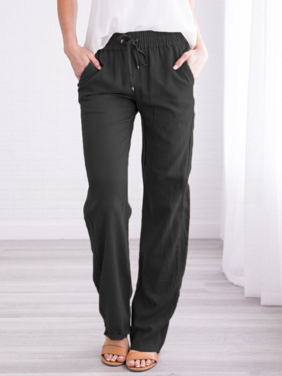 Élise – Pantalon de détente confortable et respirant avec ceinture élastique pour un confort optimal