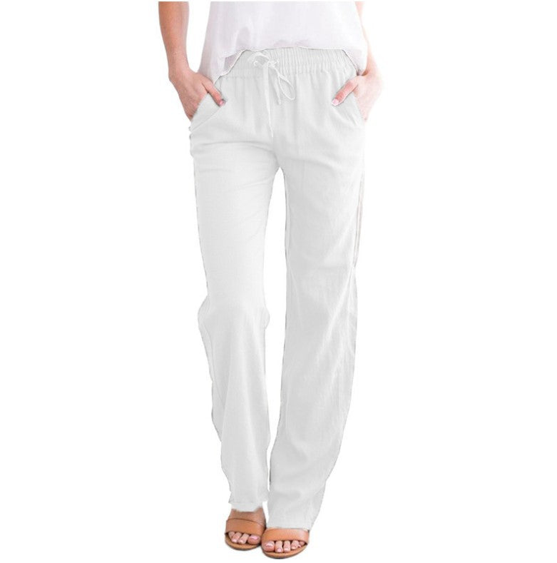Élise – Pantalon de détente confortable et respirant avec ceinture élastique pour un confort optimal