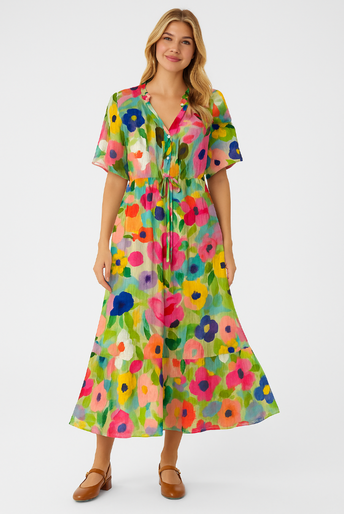 Odessa - Robe bohème chic charmante pour une allure élégante