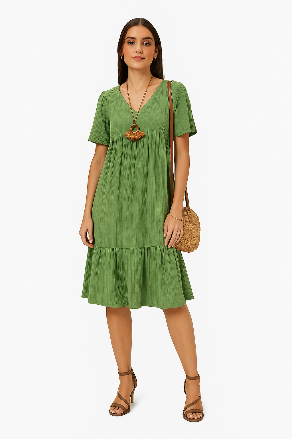Enora - Robe élégante et flatteuse, mettant parfaitement en valeur votre taille