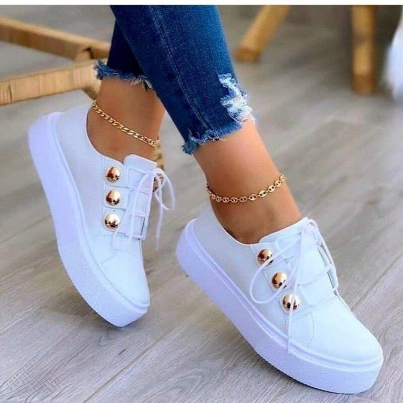 Élina – Baskets en cuir colorées au style élégant