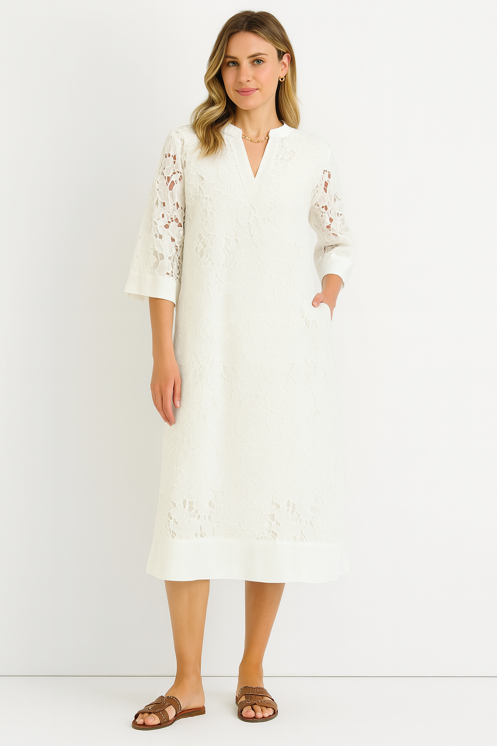 Juliette | Robe Midi Charmante et Élégante pour un Style Sophistiqué