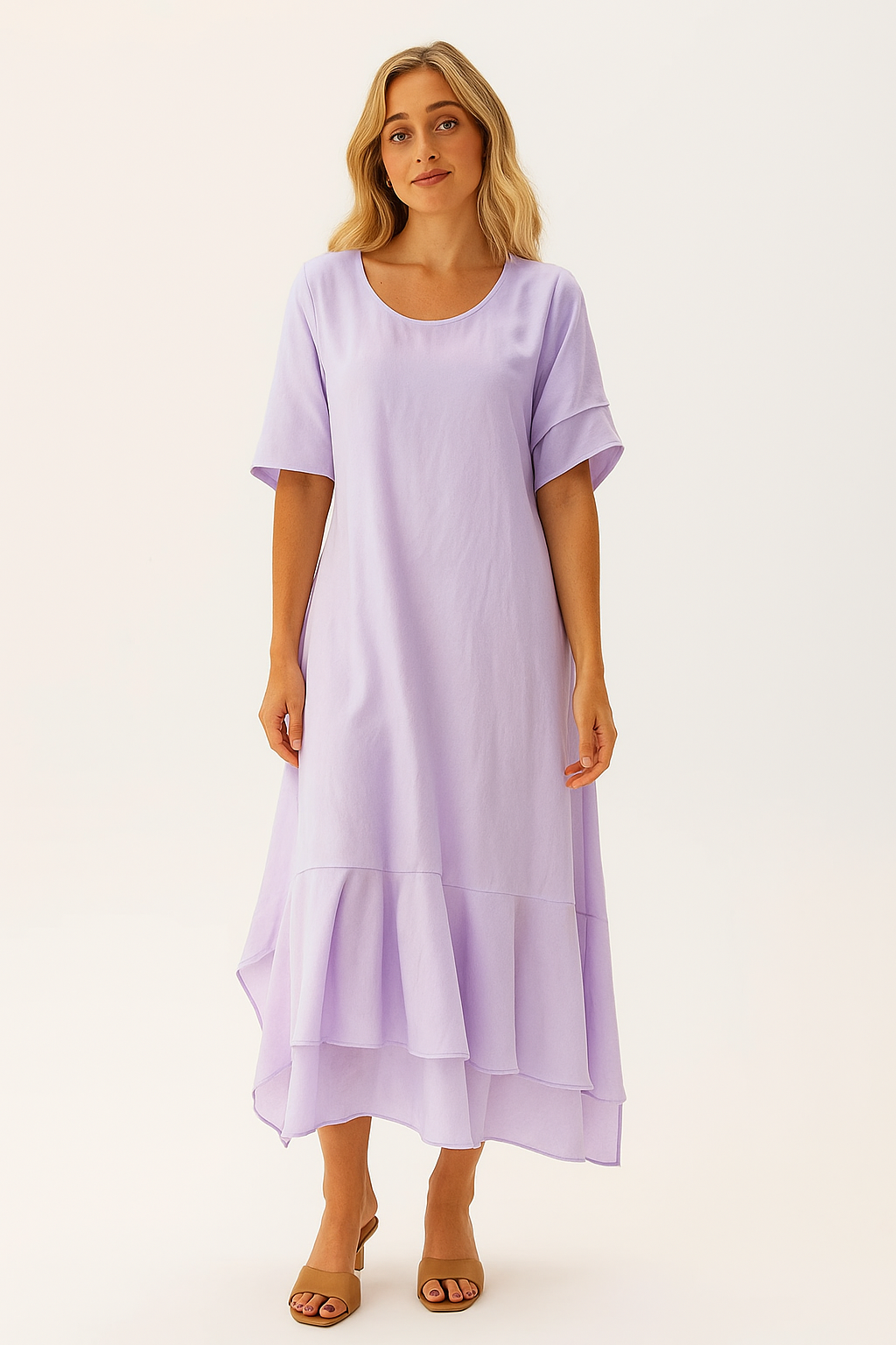 Serenity | Robe fluide élégante pour un look sophistiqué