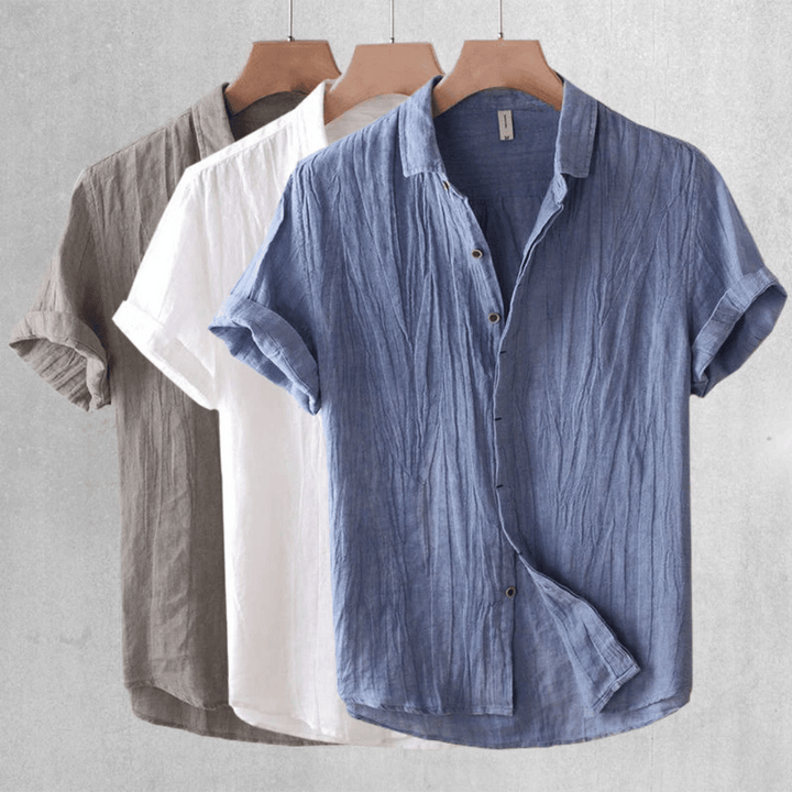 Lucas – Chemise en lin confortable pour un style sans effort et naturel