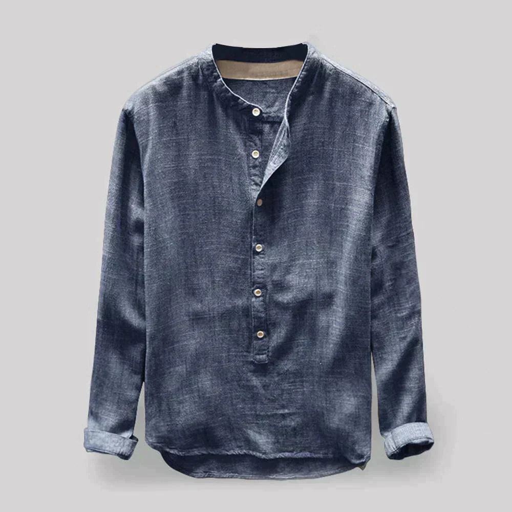 Jeremy – Chemise en lin élégante pour homme, alliant confort et style