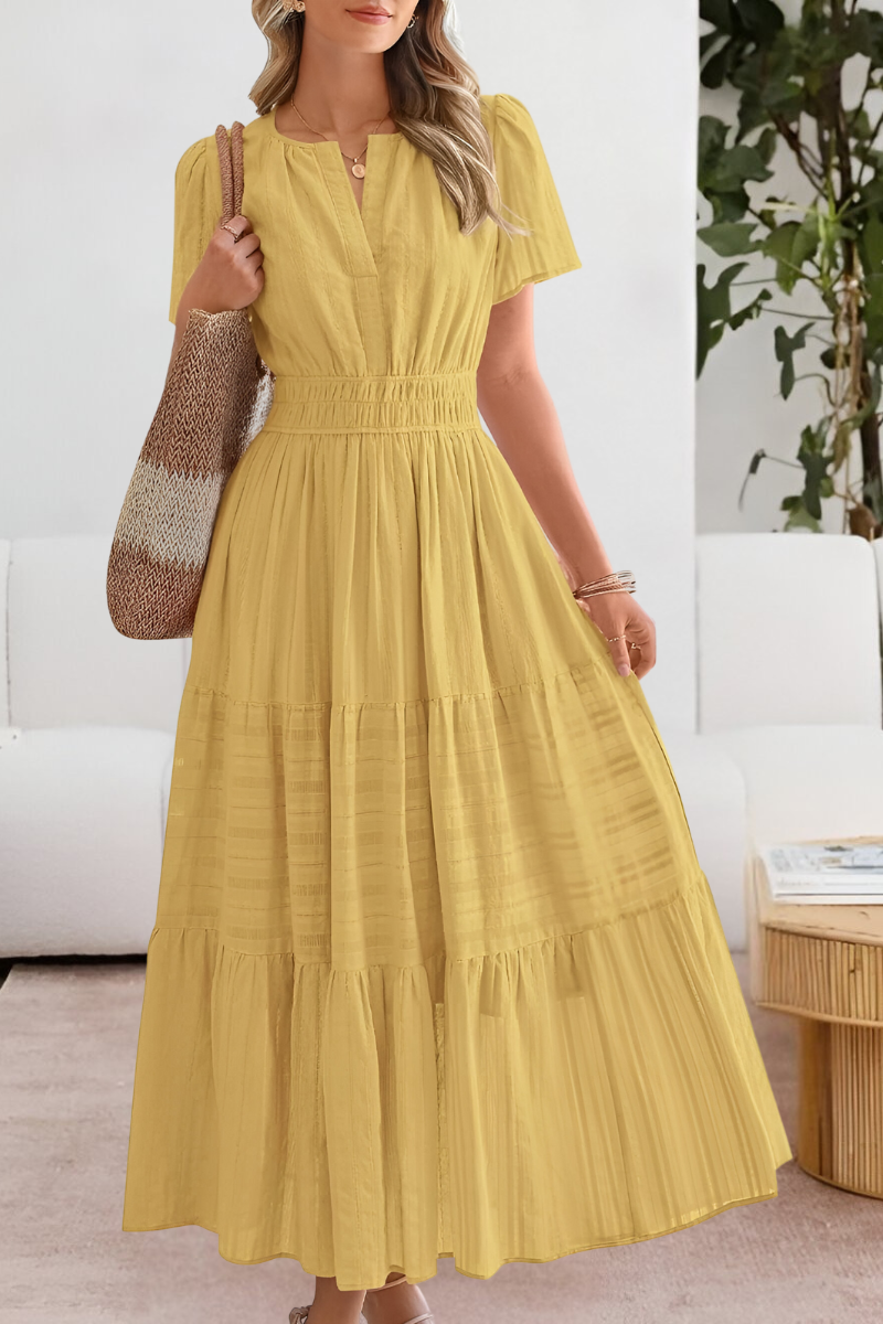 Emma | Robe d'été boho chic Stilvolle Breeze pour un look d'été détendu et élégant