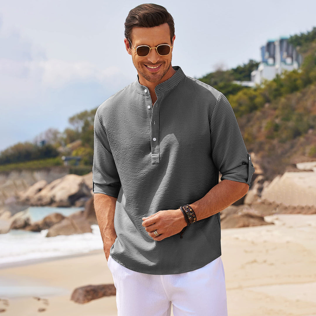 Thomas – Chemise élégante pour le printemps et l'été, parfaite pour les loisirs et le quotidien