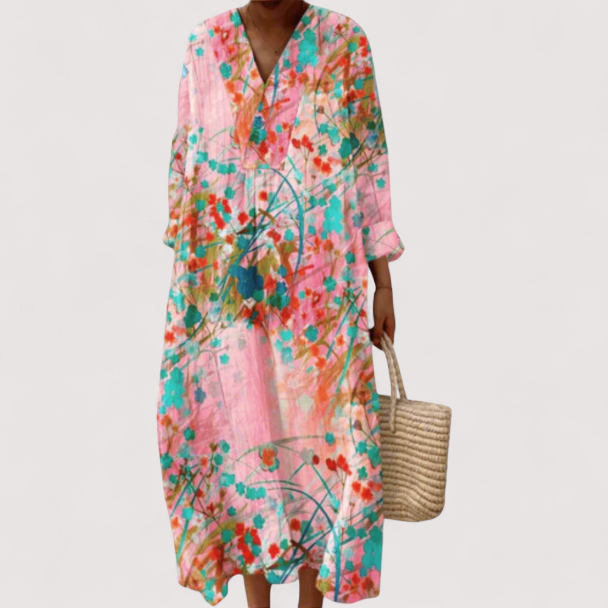 Amy | Robe GeoForma élégante pour toutes les occasions