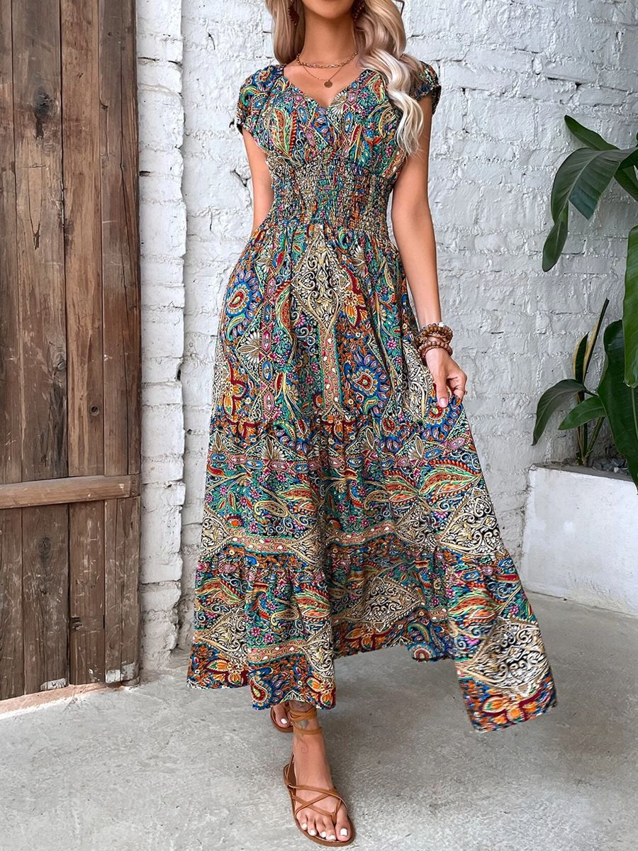Harper – Robe bohème chic aux détails raffinés, pour un look libre et tendance